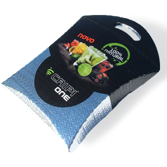 bolsa metalizada com pega